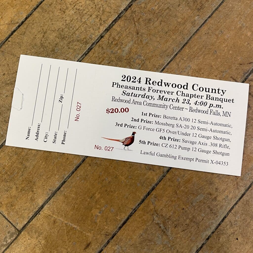 Pa Raffle 2024 Gun Raffles 2024 Pheasants Forever Annual Banquet - Redwood County Pheasants Forever